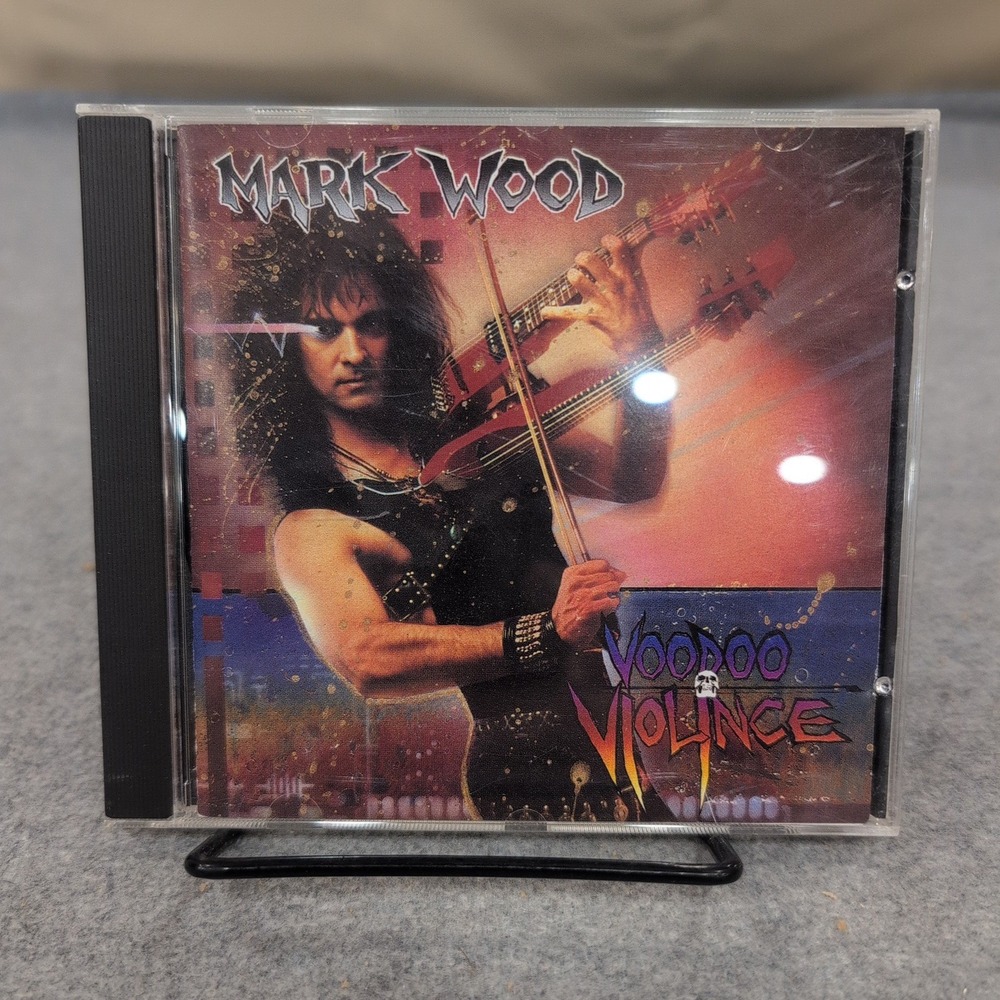Mark Wood Voodoo Violince CD 1991 Guitar Recordings Hard Rock Electric Violin - Picture 1 of 2